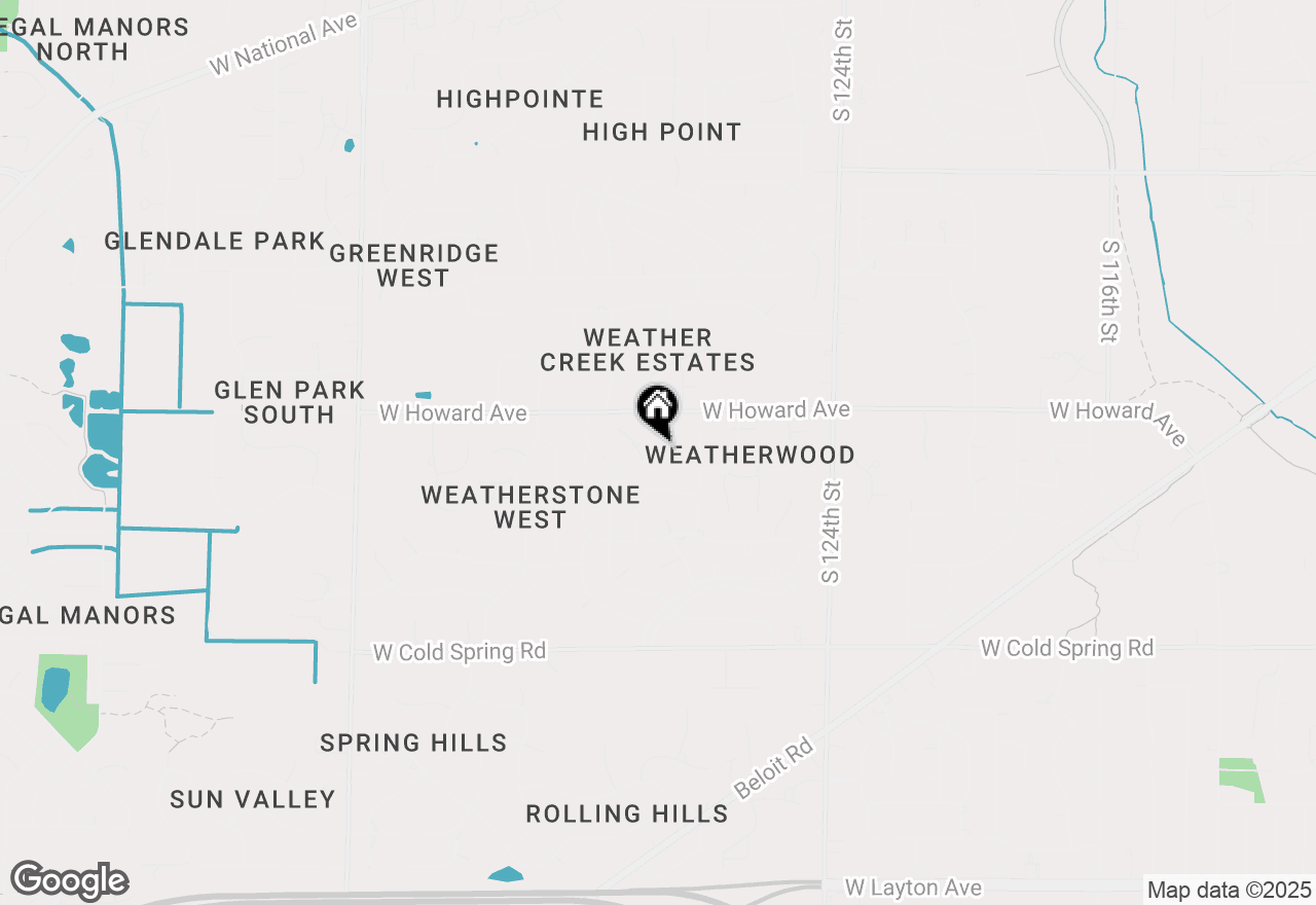 Map of 3967 S Victoria Cir, New Berlin, WI 53151