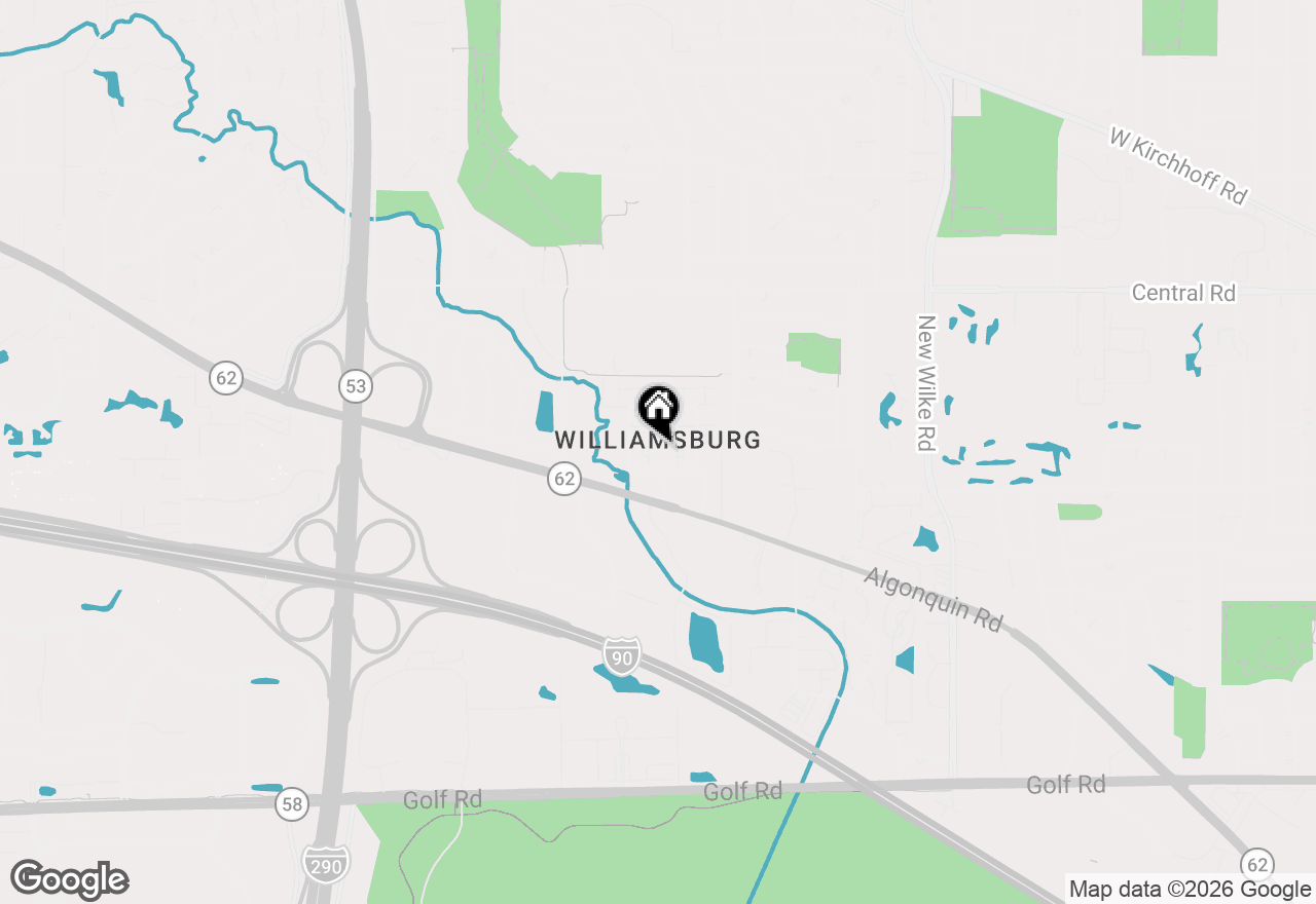 Map of (Address confidential), Rolling Meadows, Illinois 60008