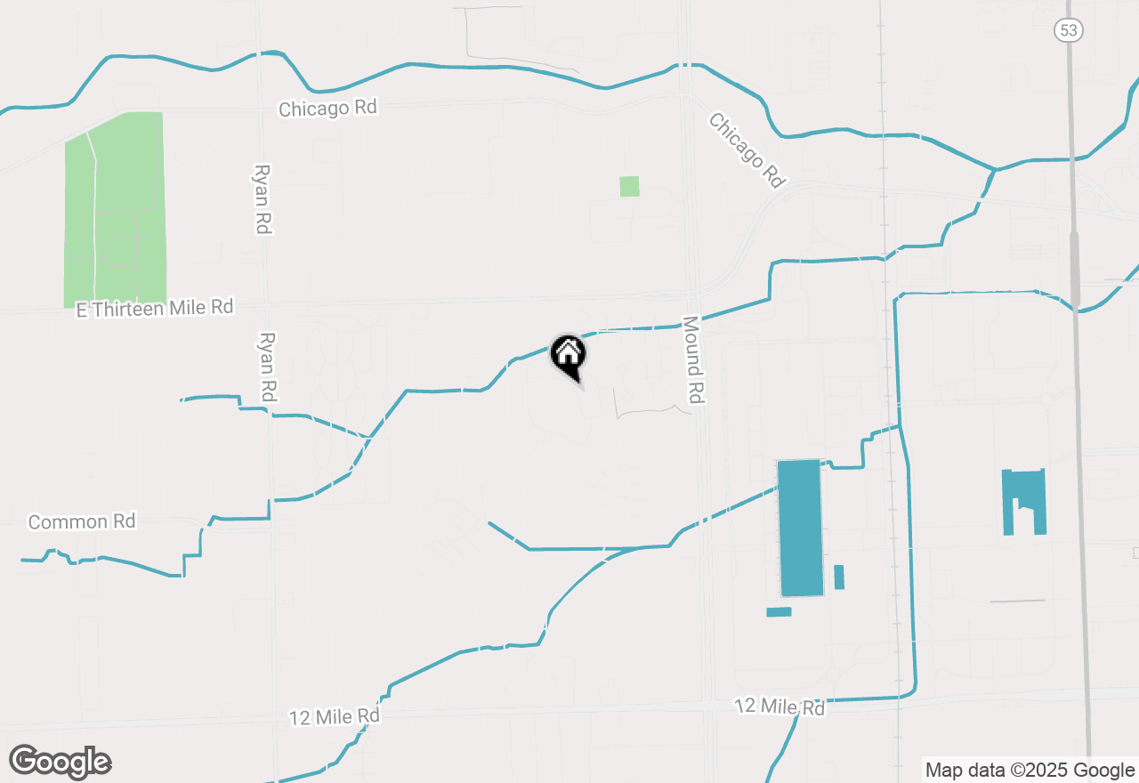 Map of 5236 Hawkseye Trace, Warren, MI 48092