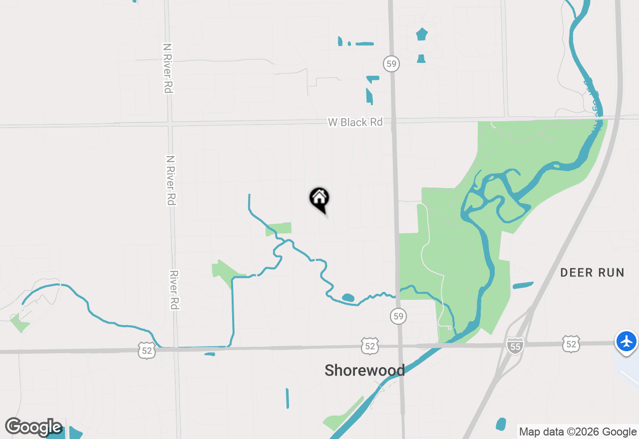 Map of 526 Shorewood Drive, Shorewood, IL 60431