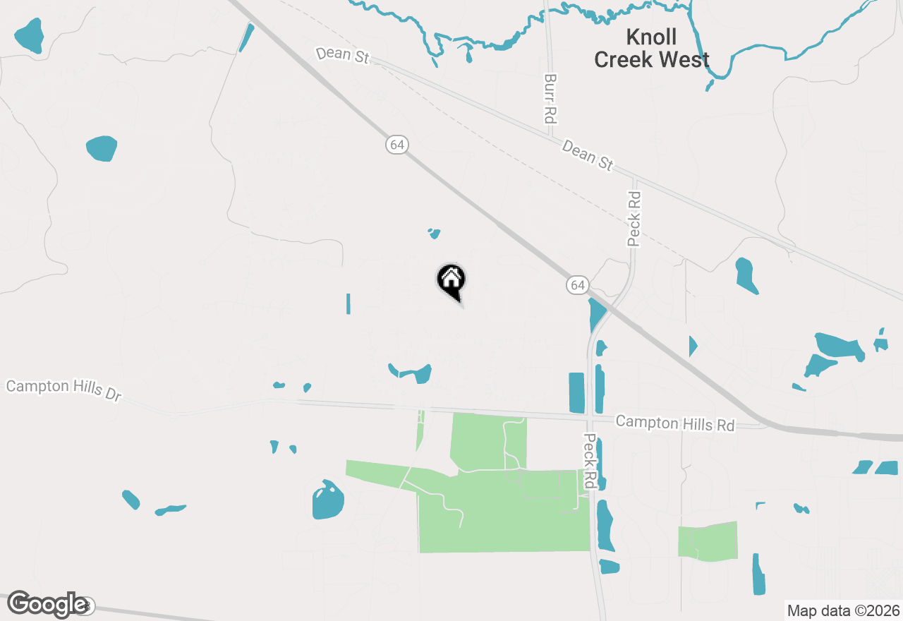 Map of 38W443 Sunset Drive, St. Charles, IL 60175