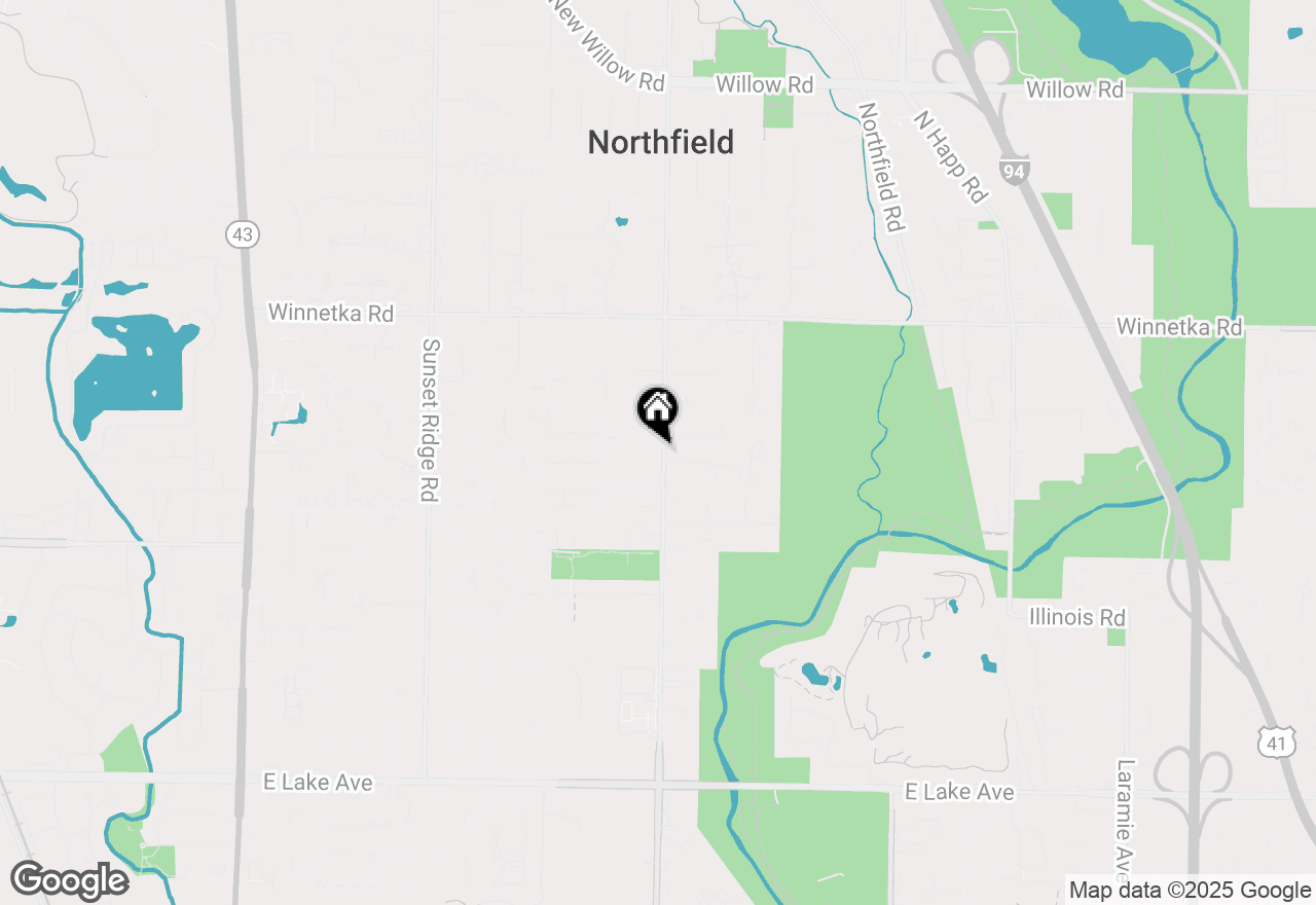 Map of 900 Pleasant Lane, Glenview, IL 60025