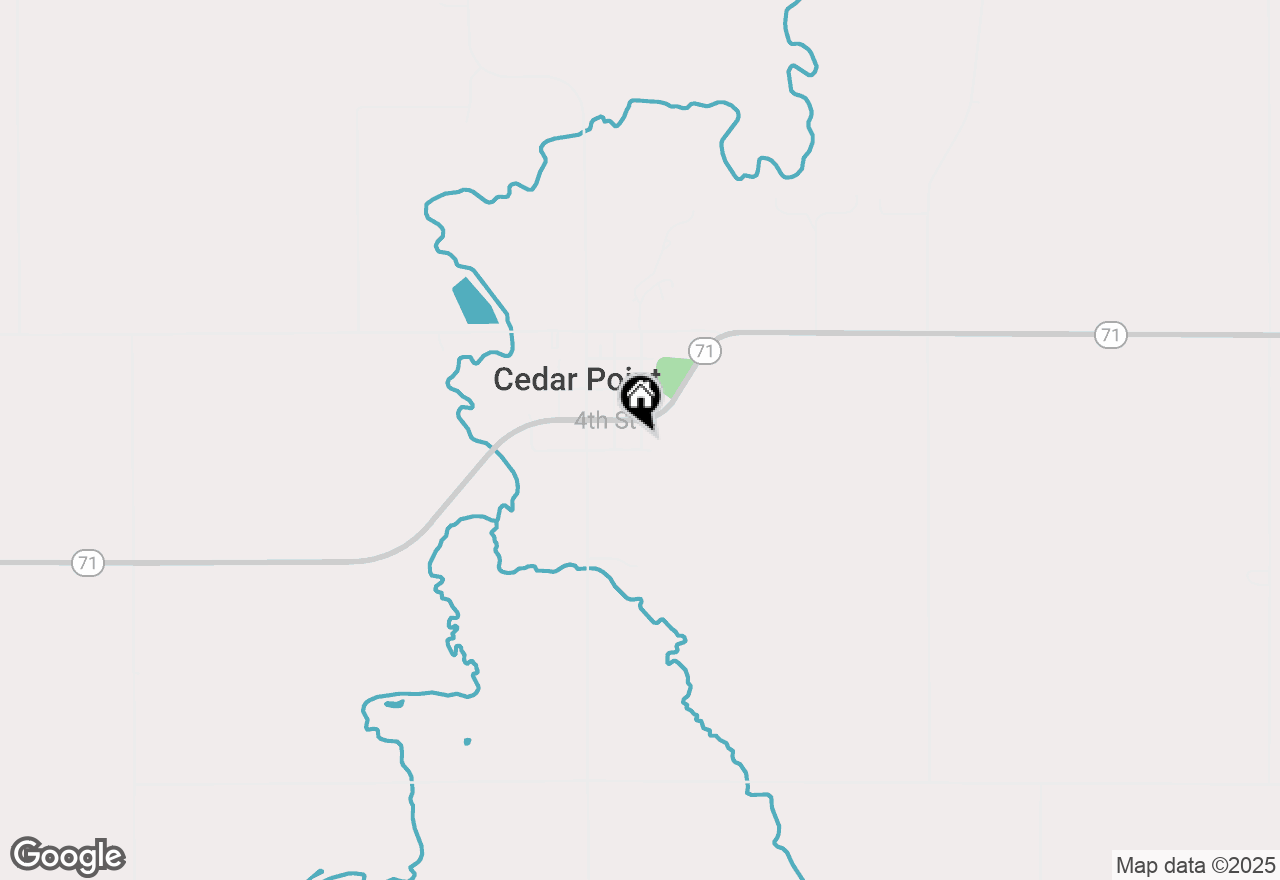 Map of 409 Elm Street, Cedar Point, IL 61316