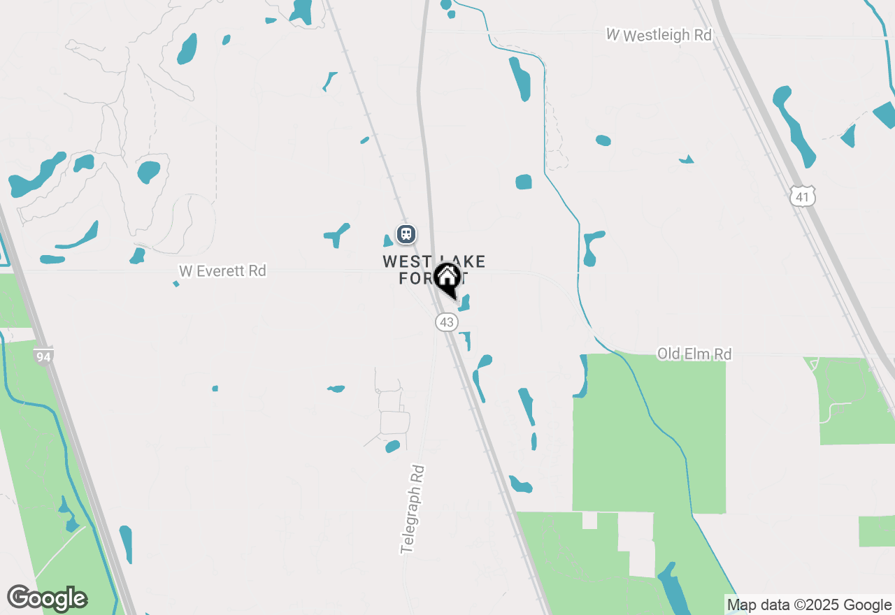 Map of 1111 S Waukegan Road #7, Lake Forest, IL 60045