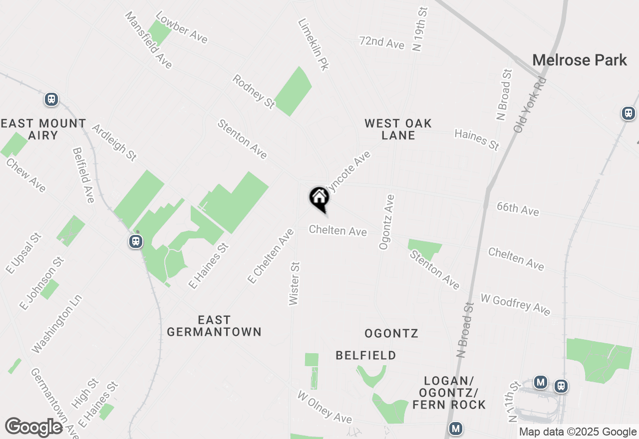 Map of 6422 N 21st Street, Philadelphia, PA 19138