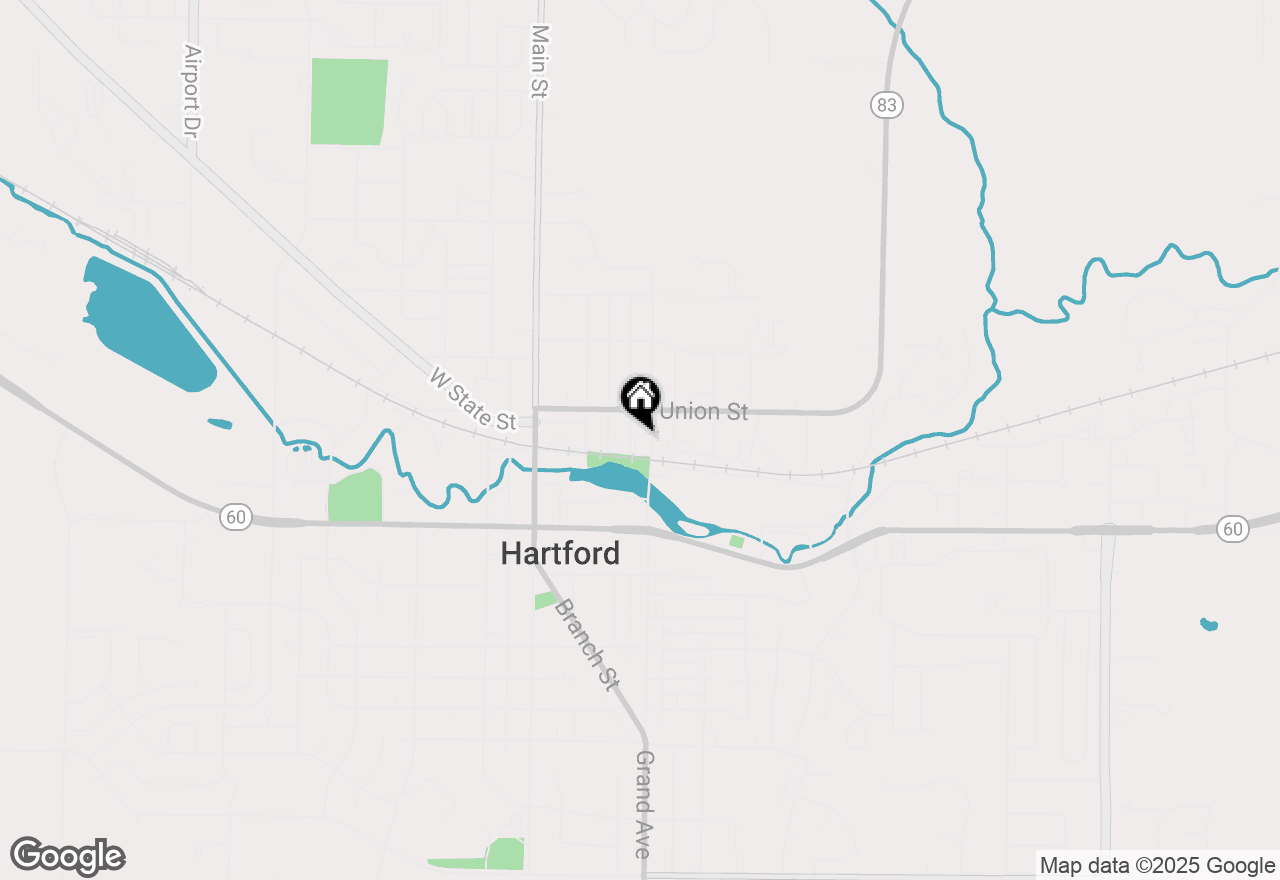 Map of 218 Third St #107, Hartford, WI 53027