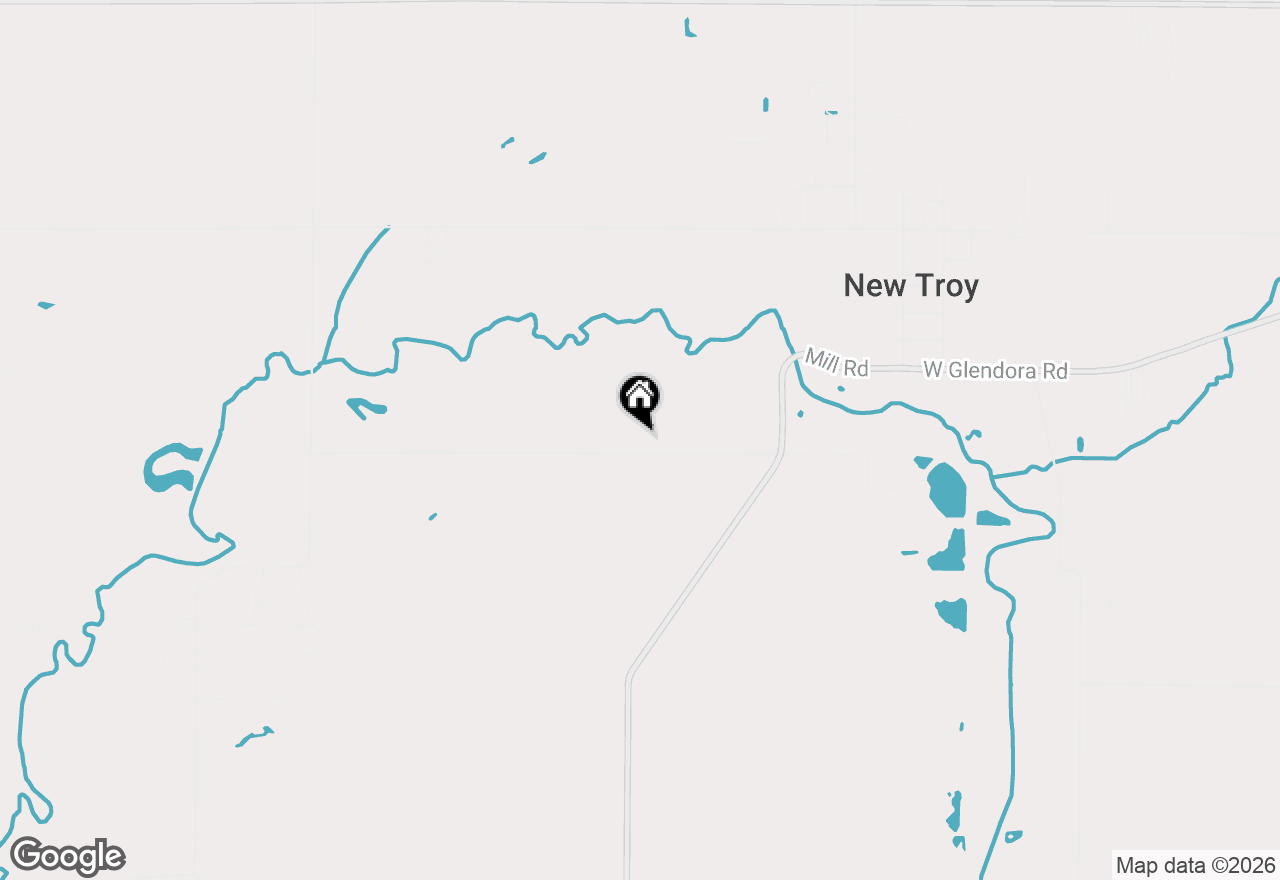 Map of 4509 Hanover Road, Sawyer, MI 49125