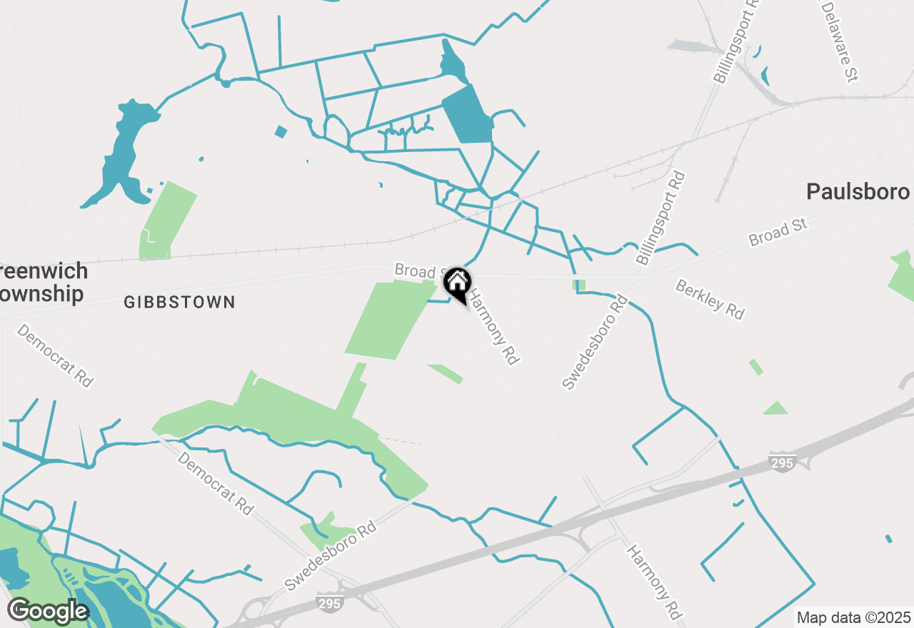 Map of 112 Carter Avenue, Gibbstown, NJ 08027