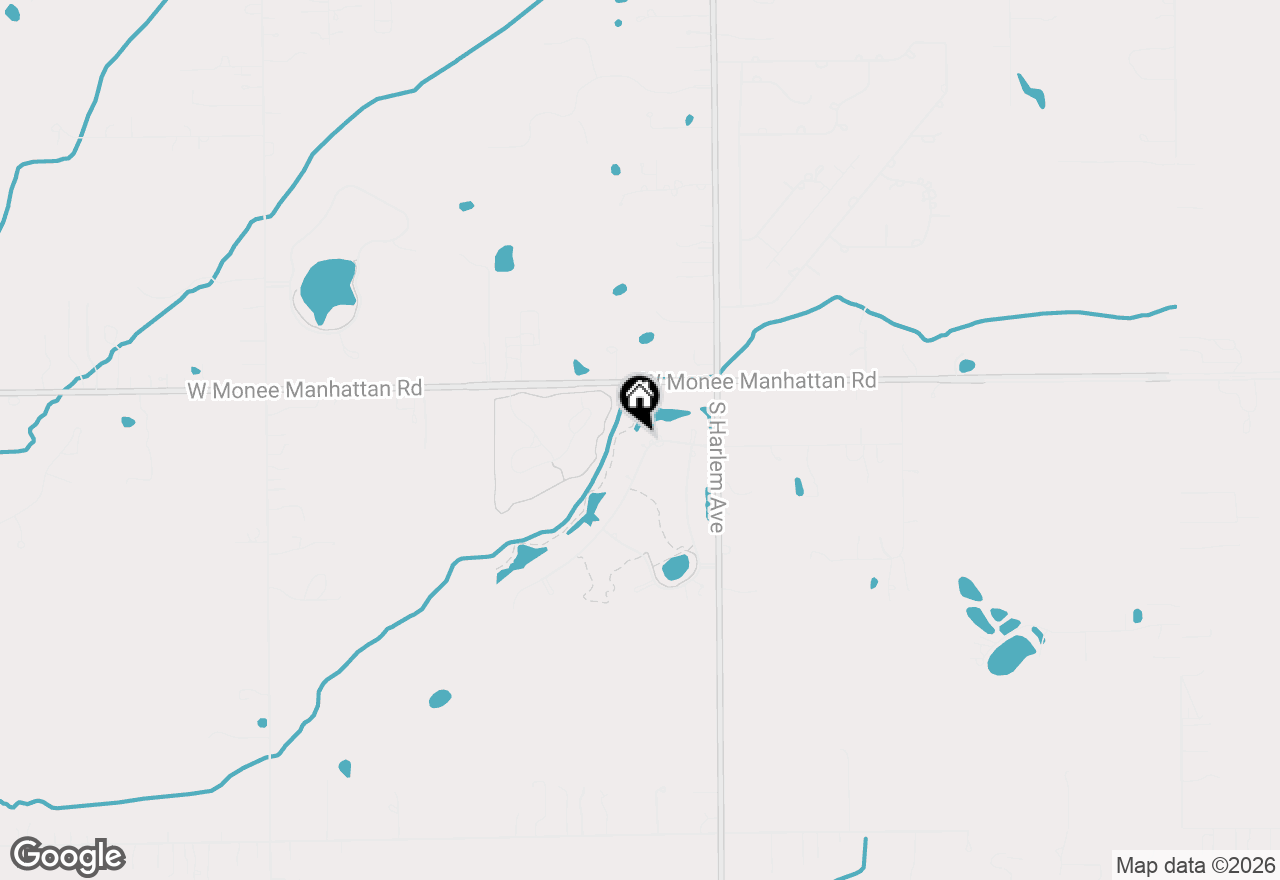Map of 25634 S Kensington Lane, Monee, IL 60449
