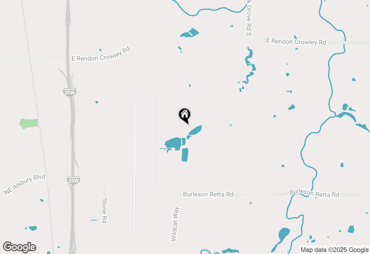 Map of 13008 Oak Grove Road S #A, Fort Worth, TX 76028