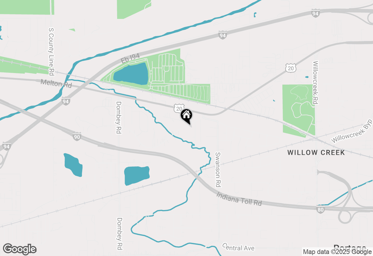 Map of 5503 Clem Road, Portage, IN 46368