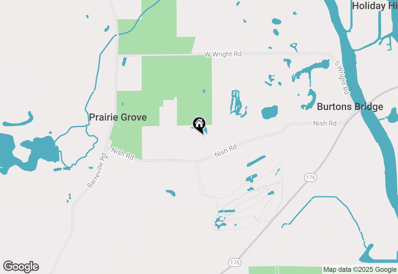 Map of 2780 Nish Road, Crystal Lake, IL 60012