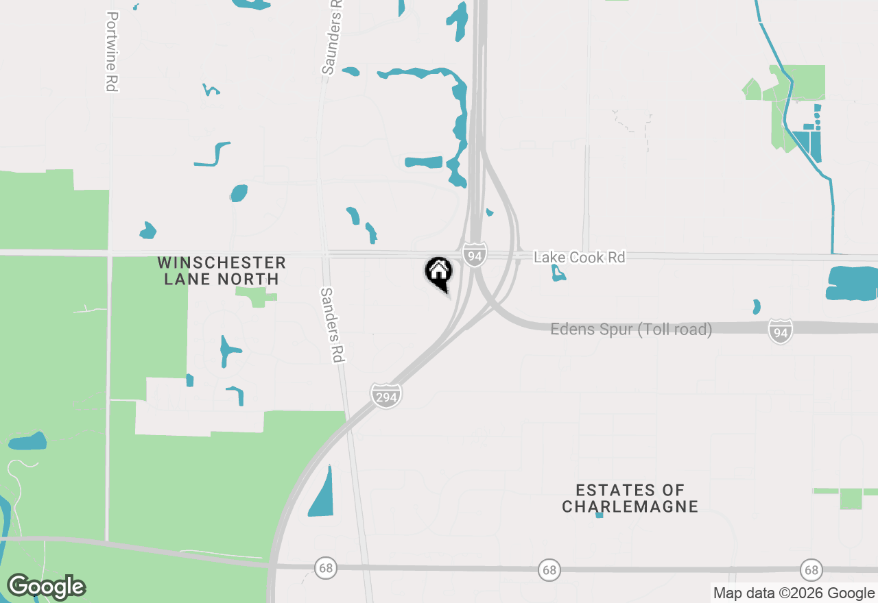 Map of 153 Pointe Drive #2201, Northbrook, IL 60062