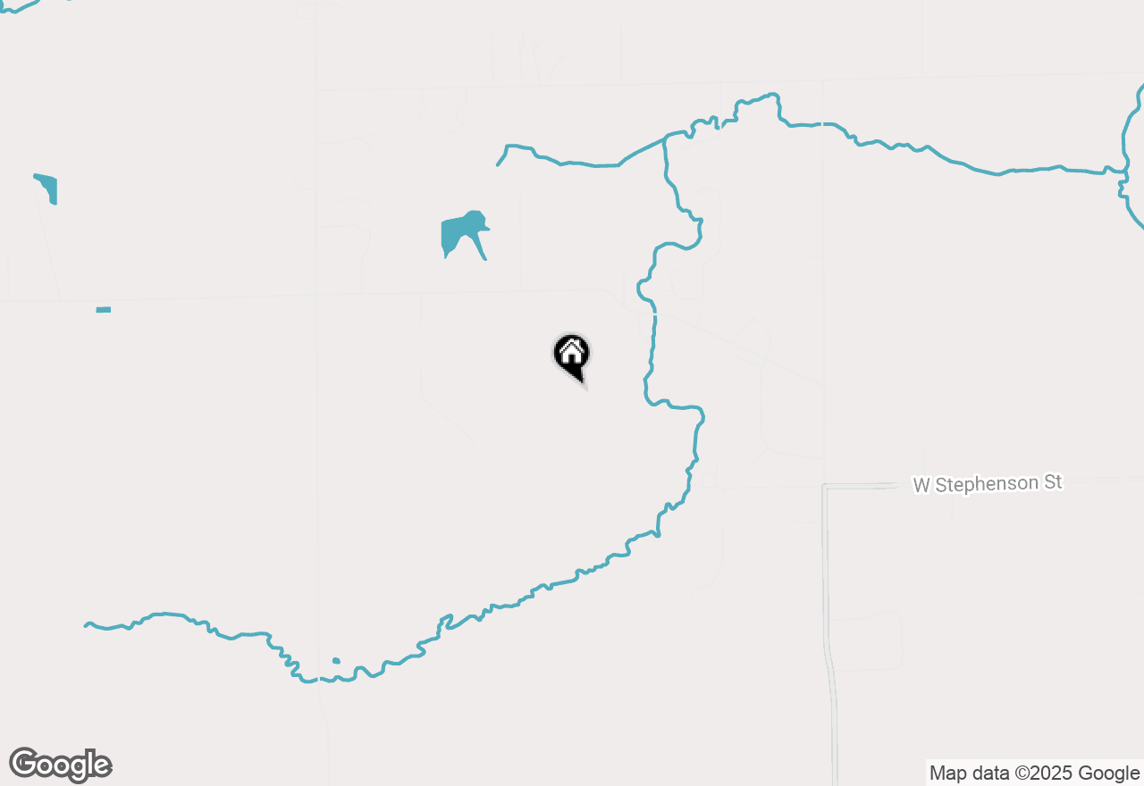 Map of 4895 W Stephenson Street Road, Freeport, IL 61032