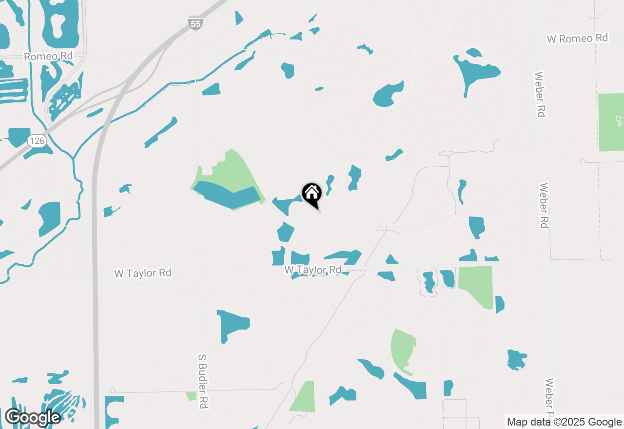 Map of 14105 Front Royal Court, Plainfield, IL 60544