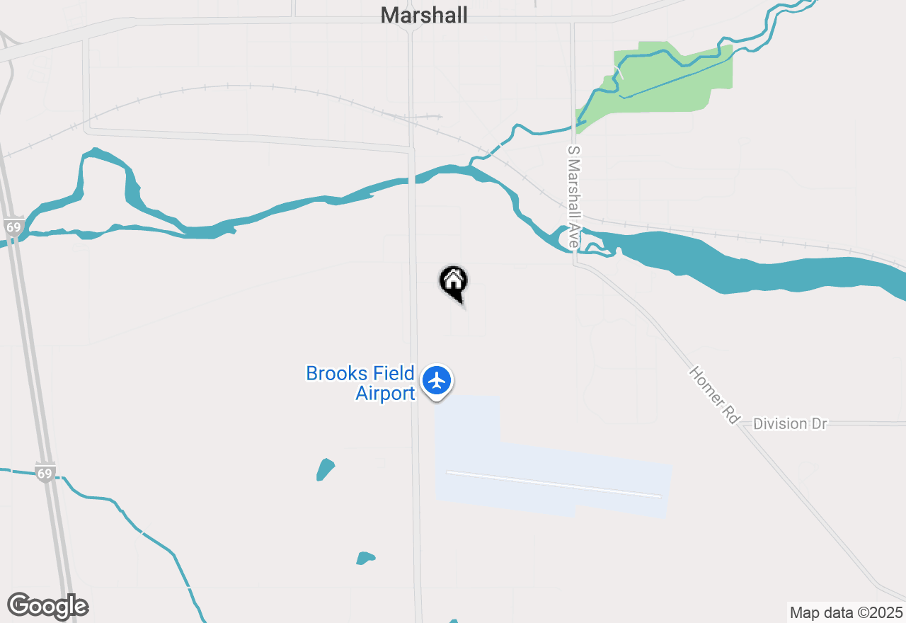 Map of 1035 Rebecca Street #10, Marshall, MI 49068