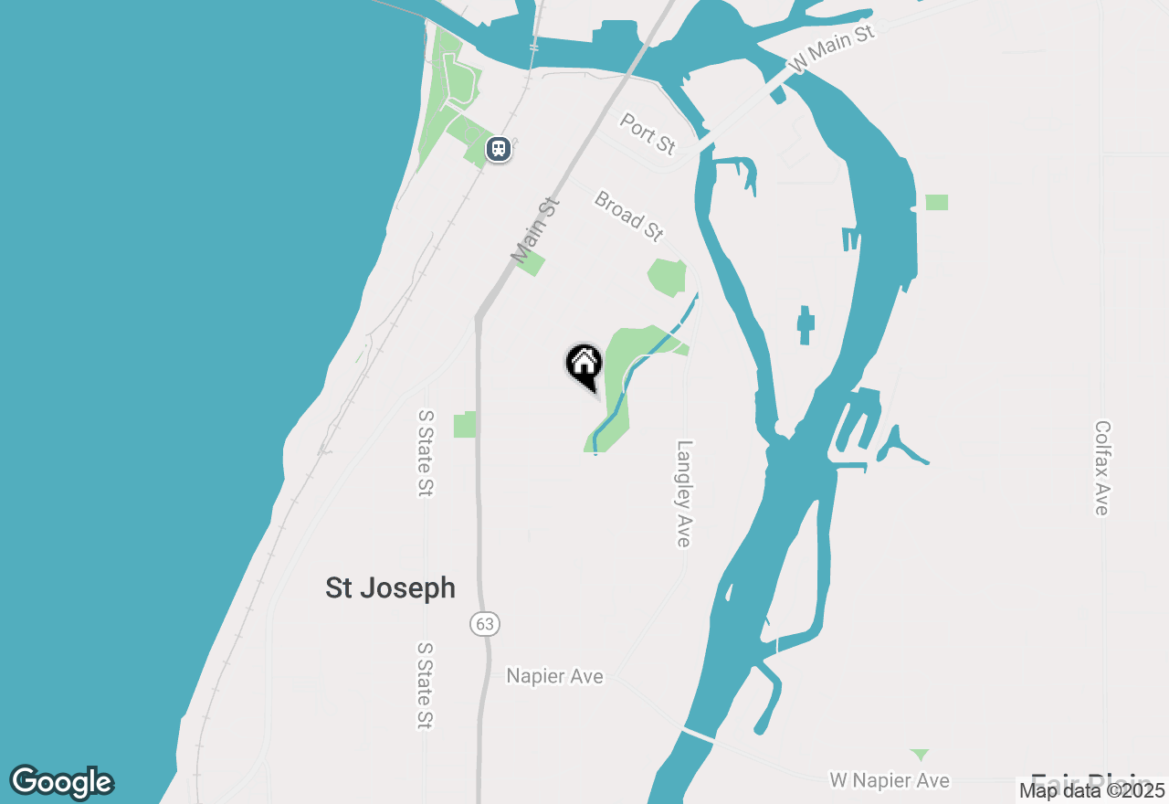 Map of 1117 Michigan Avenue, St Joseph, MI 49085