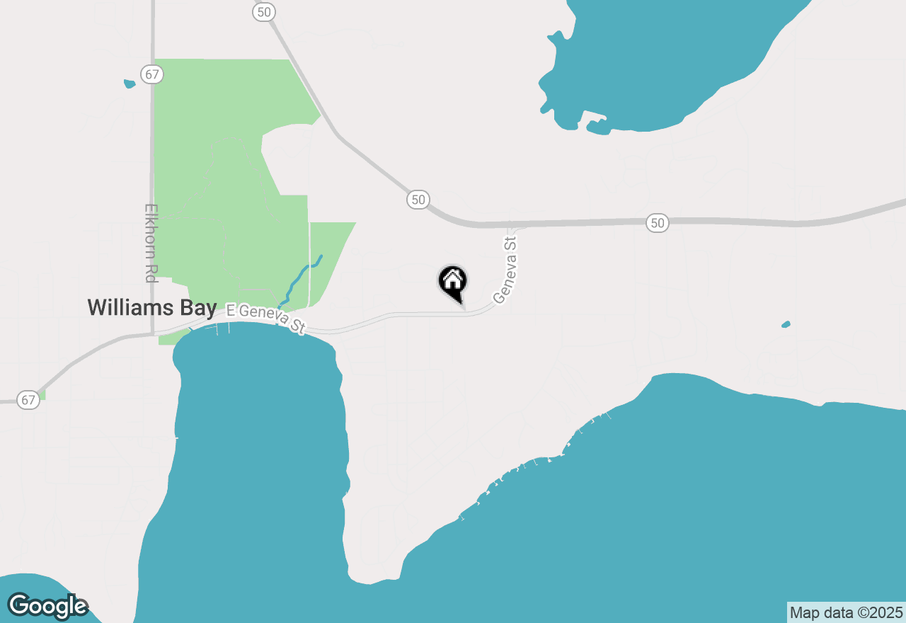 Map of 91 Potawatomi Rd #C4, Williams Bay, WI 53191
