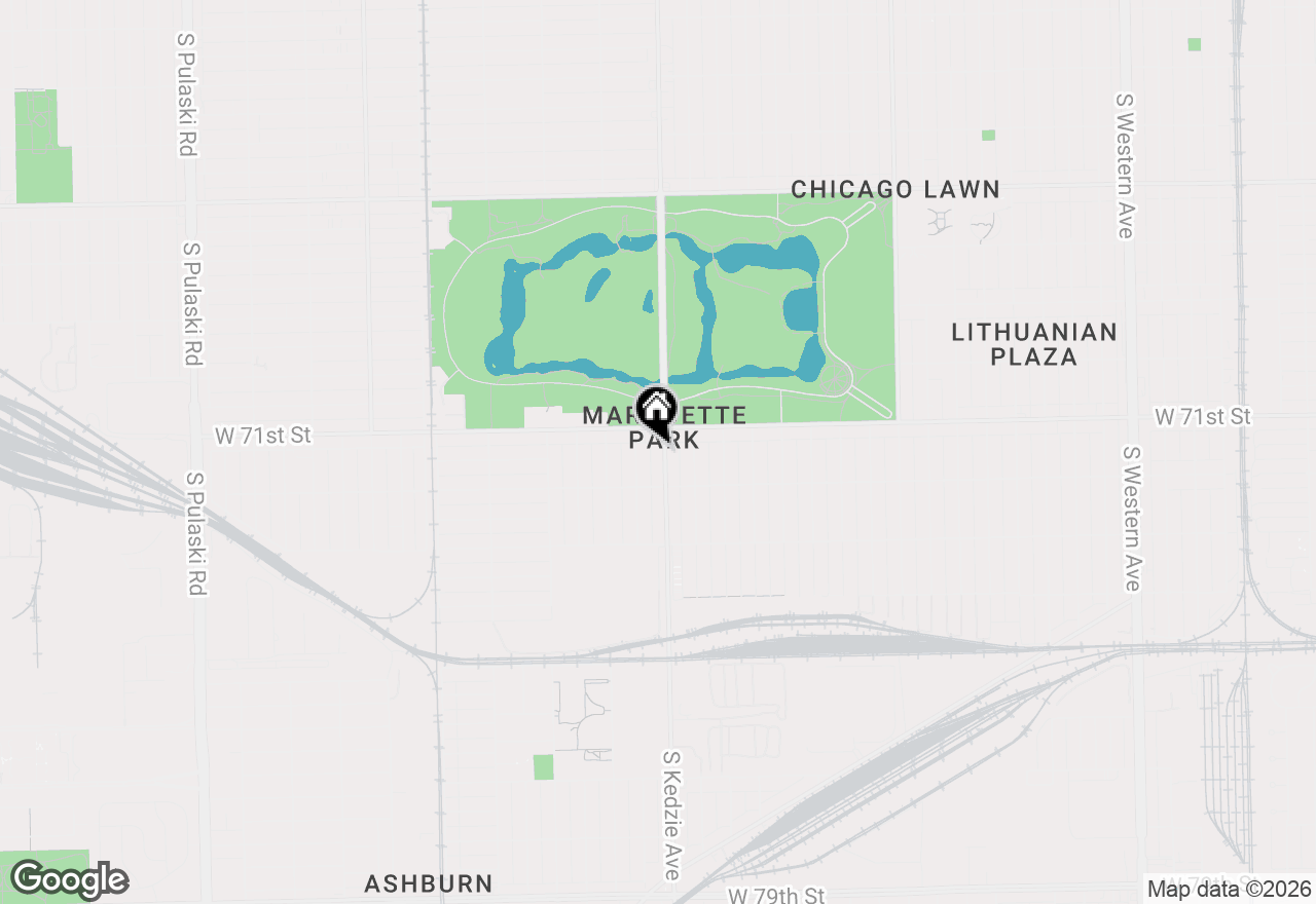 Map of 7124 S Kedzie Avenue, Chicago, IL 60629