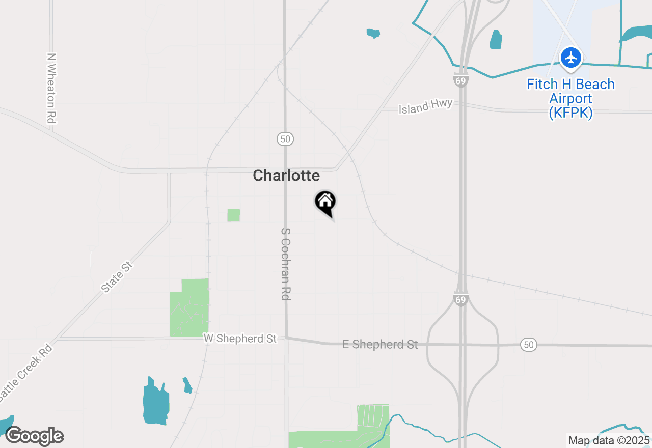 Map of 301-335 Horatio Street, Charlotte, MI 48813