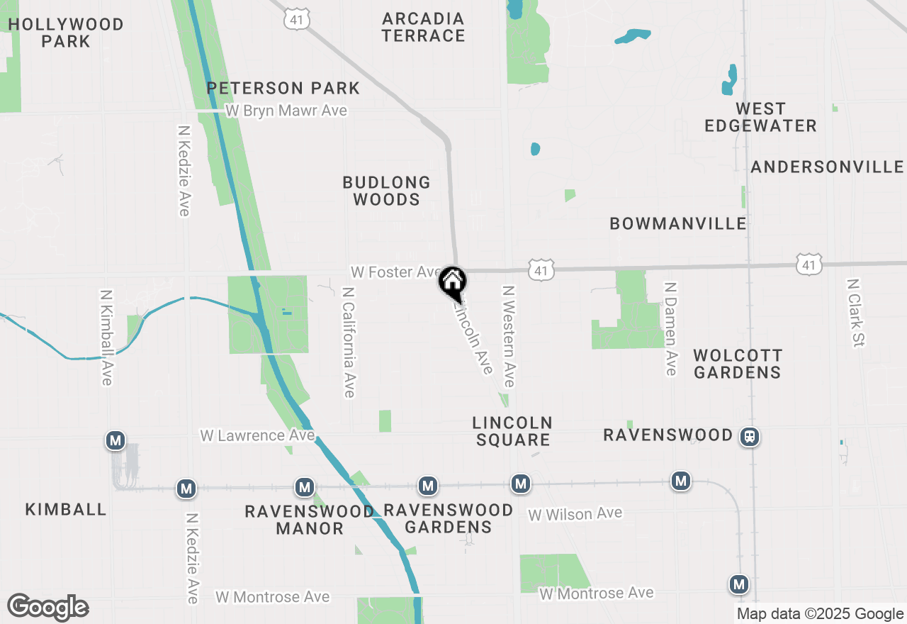 Map of 2513 W Carmen Avenue, Chicago, IL 60625