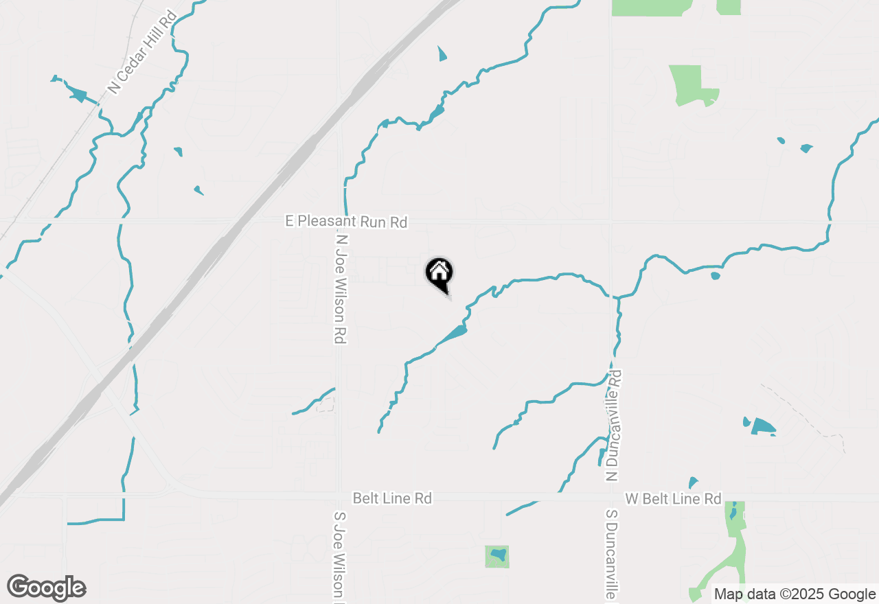 Map of 1018 Cove Hollow Drive, Cedar Hill, TX 75104
