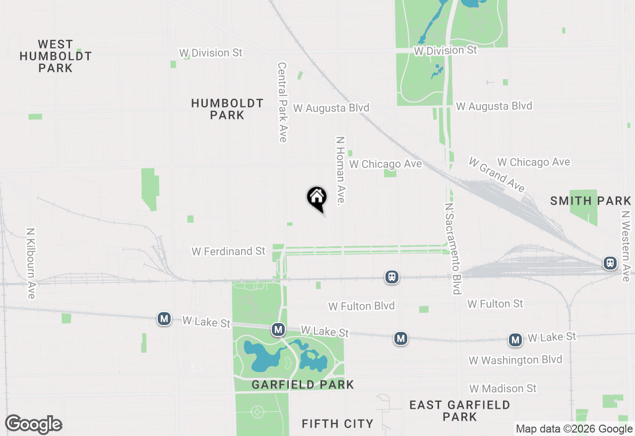 Map of 3454 W Ohio Street, Chicago, IL 60624