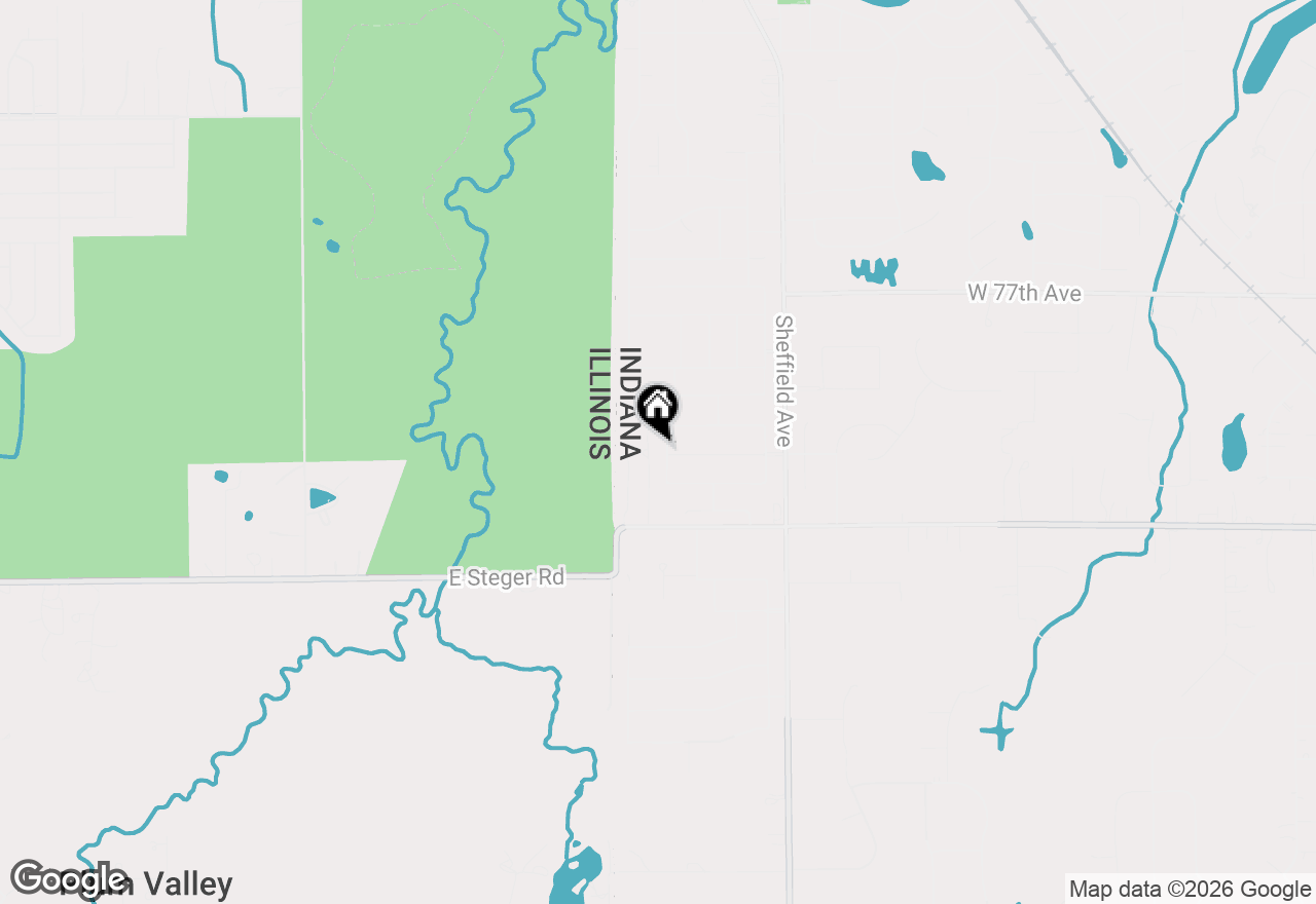 Map of 3170 Maryann Lane, Dyer, IN 46311