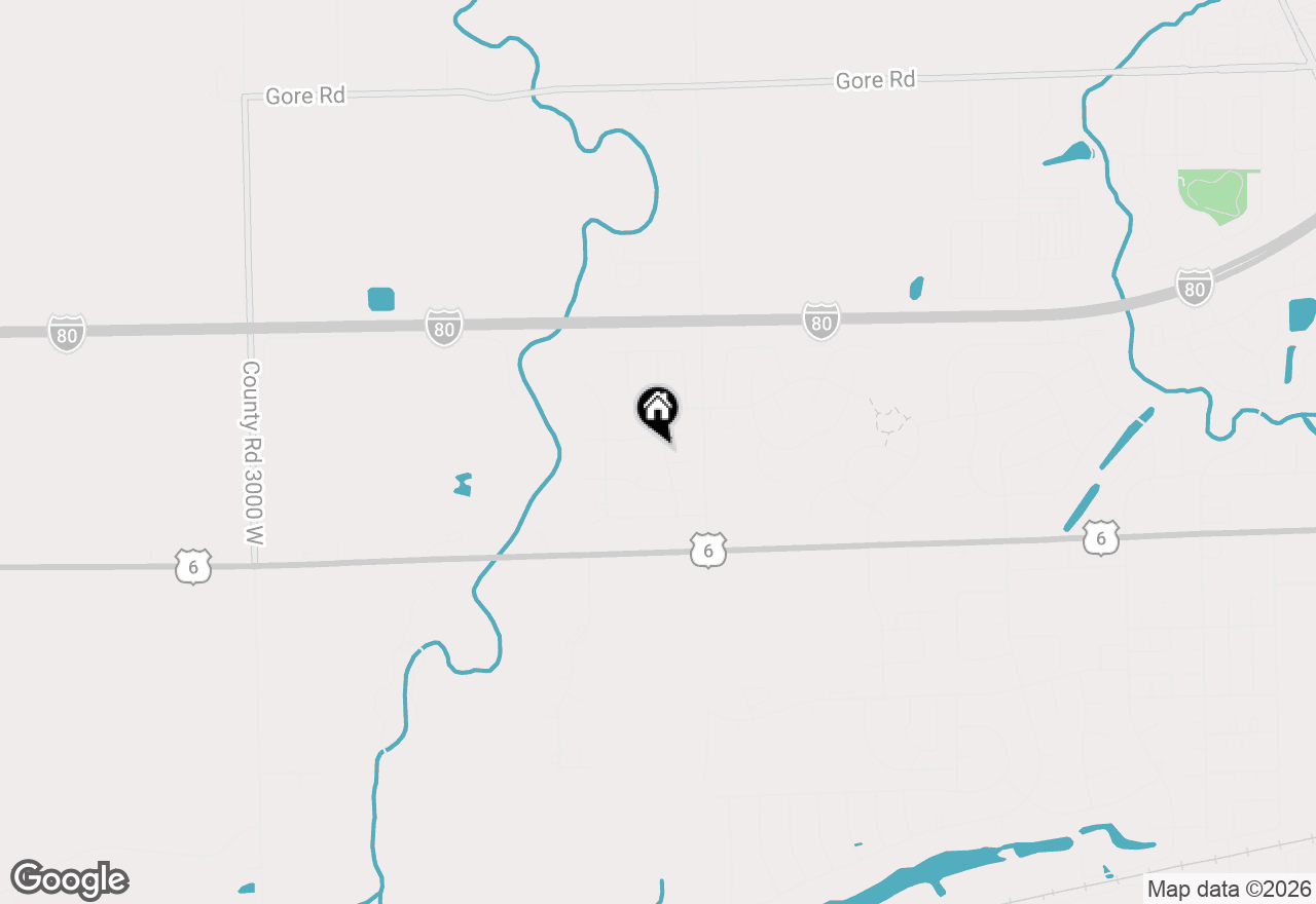 Map of 1648 Periwinkle Drive, Morris, IL 60450