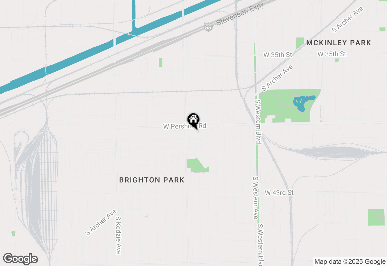 Map of 2728 W 39th Place, Chicago, IL 60632