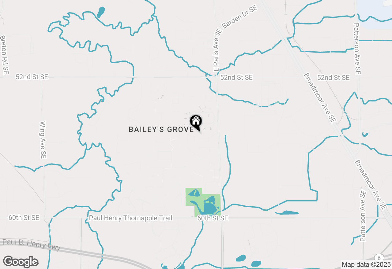 Map of 3873 Branagan Court Se #40, Kentwood, MI 49512