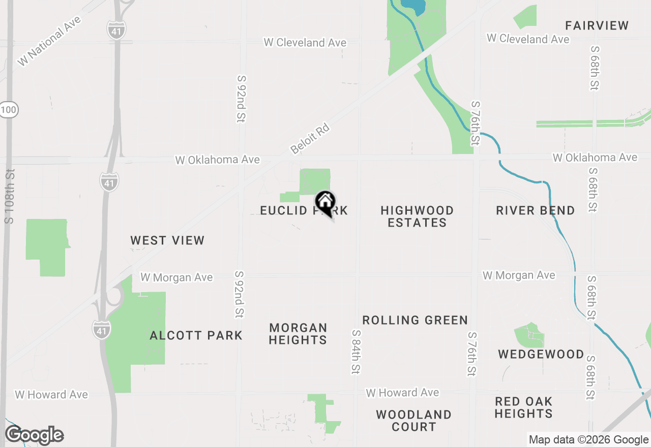 Map of 3319 S 86 St, Milwaukee, WI 53227