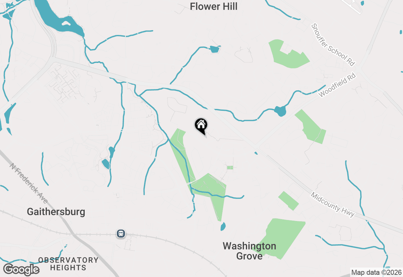 Map of 5 Stationhouse Court, Gaithersburg, MD 20877