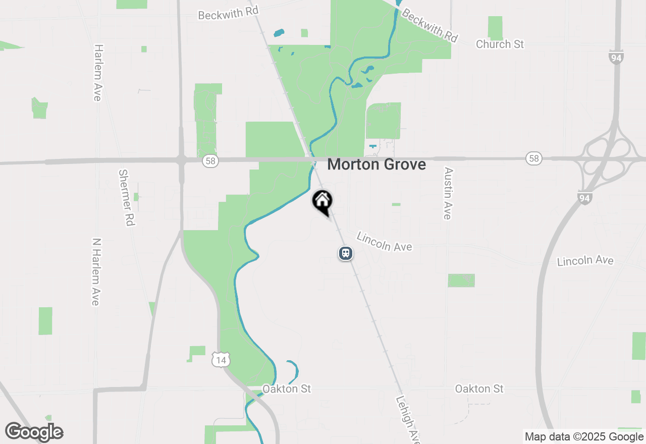 Map of 6411 Lincoln Avenue #413, Morton Grove, IL 60053