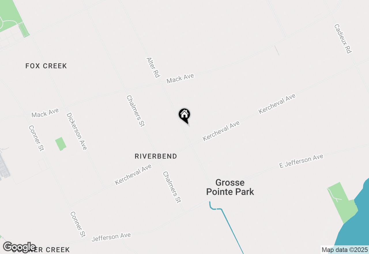 Map of 2500 Alter Road, Detroit, MI 48215