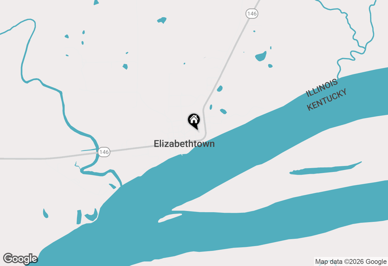 Map of 195 E Market Street, Elizabethtown, IL 62931