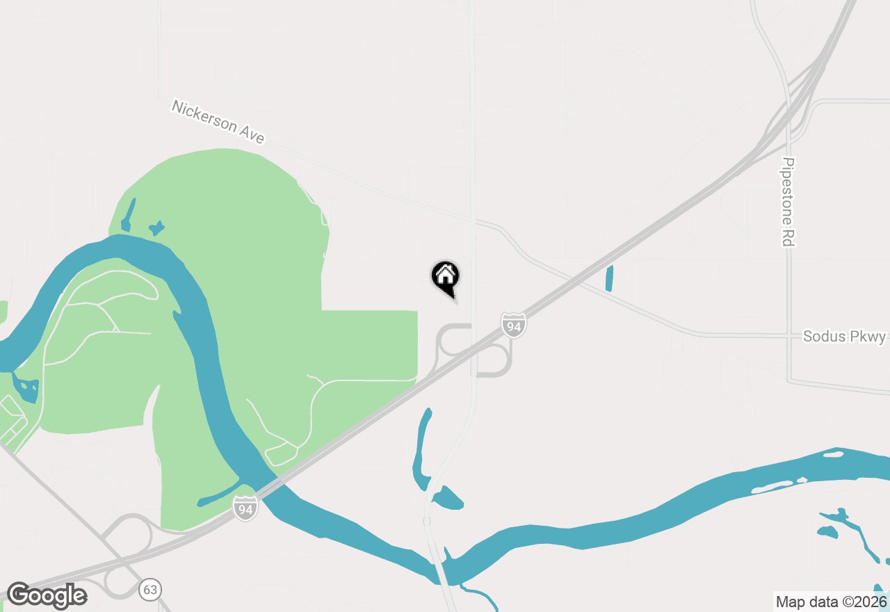 Map of 799 Ferguson Drive, Benton Harbor, MI 49022