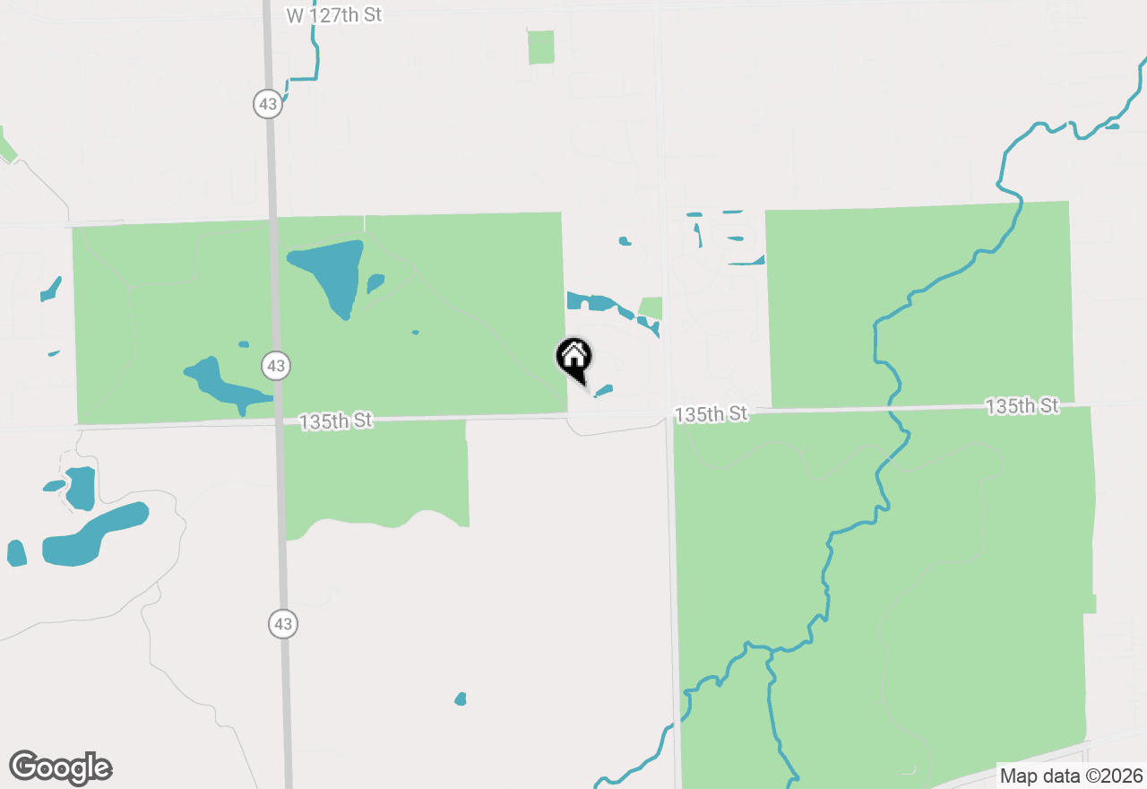 Map of 21 Spyglass Circle, Palos Heights, IL 60463