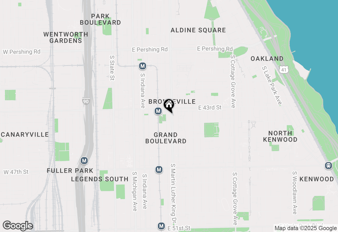 Map of 4330 S Dr Martin Luther King Jr Drive #3, Chicago, IL 60653