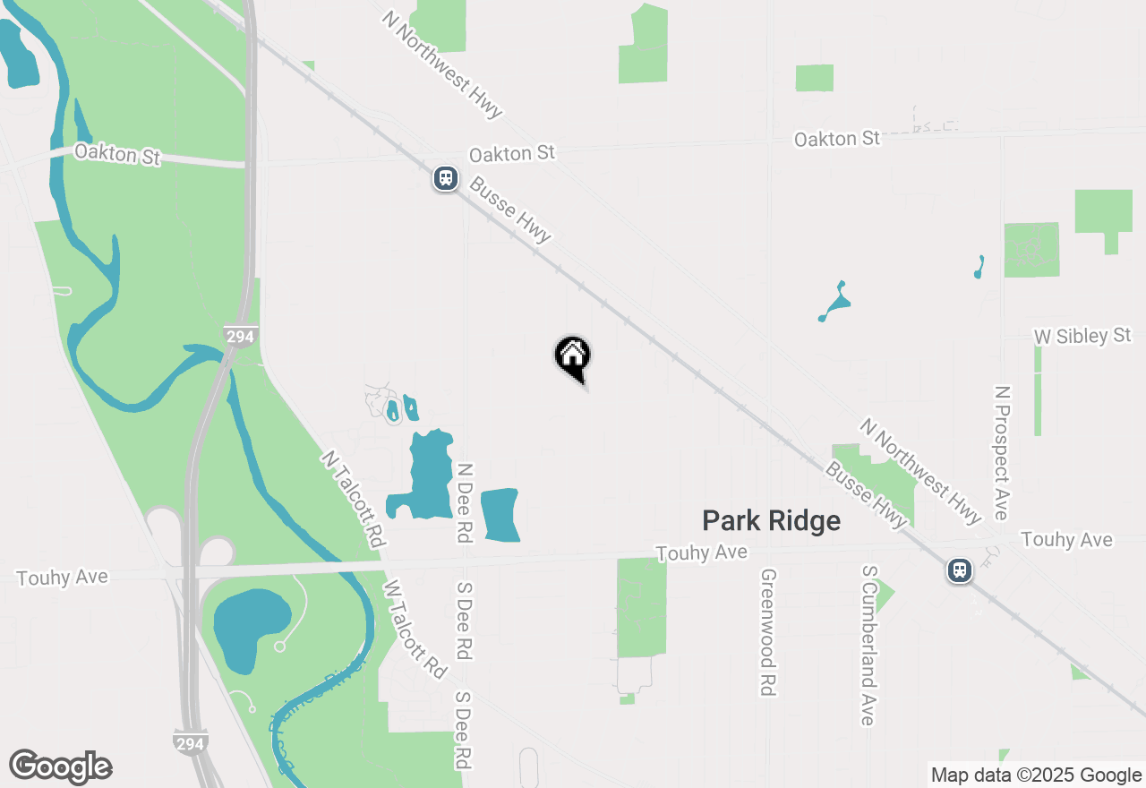 Map of 507 N Hamlin Avenue, Park Ridge, IL 60068