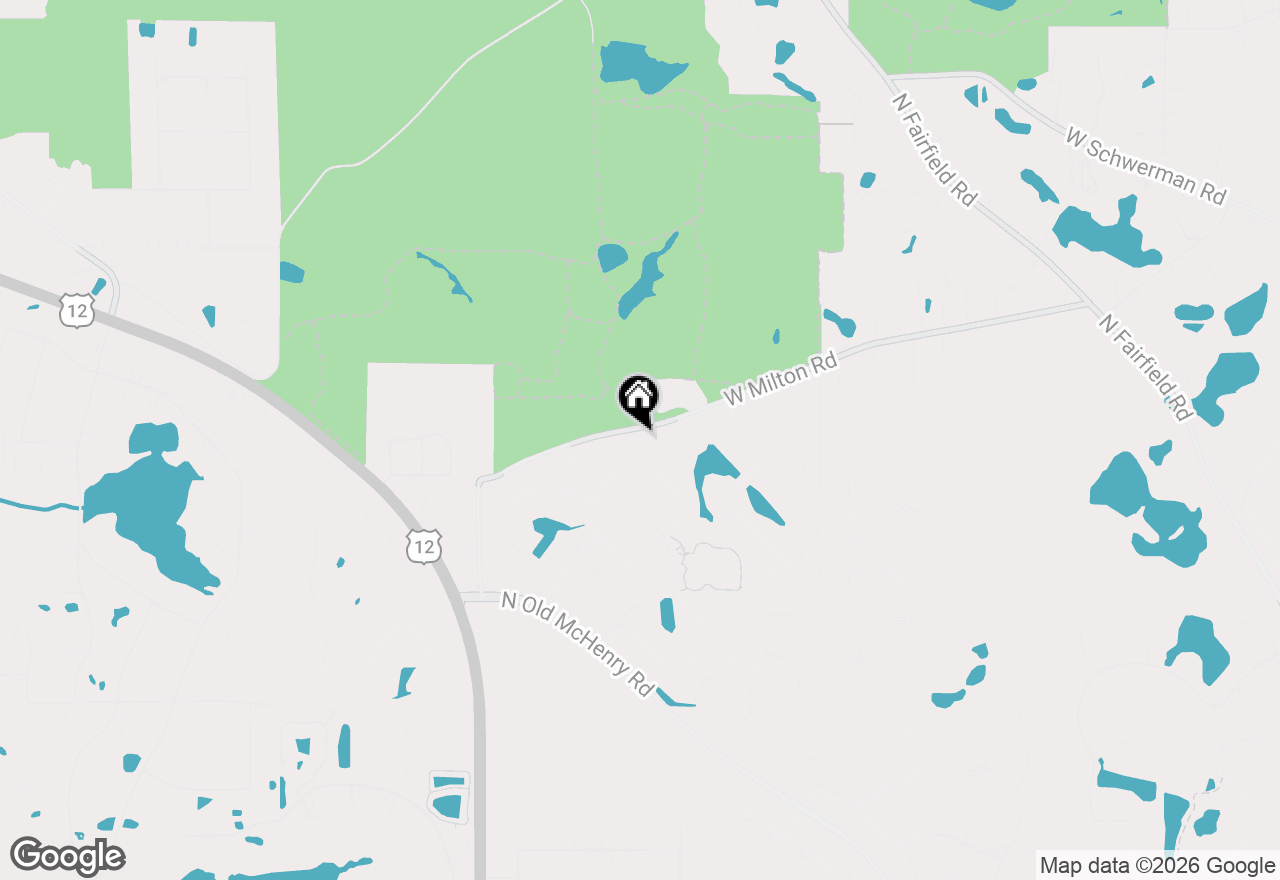 Map of 24145 W Milton Road, Hawthorn Woods, IL 60047