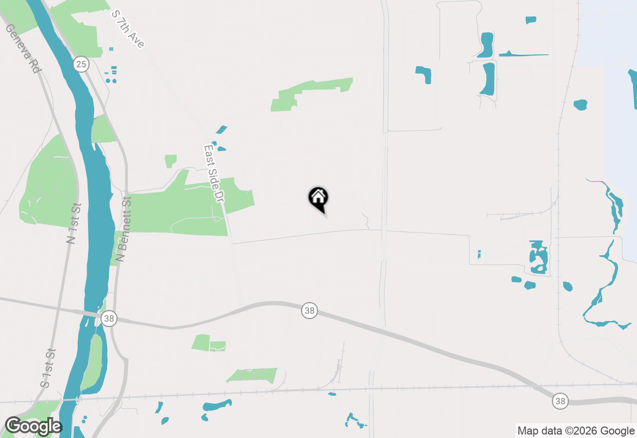 Map of 1238 Alexandria Court, Geneva, IL 60134