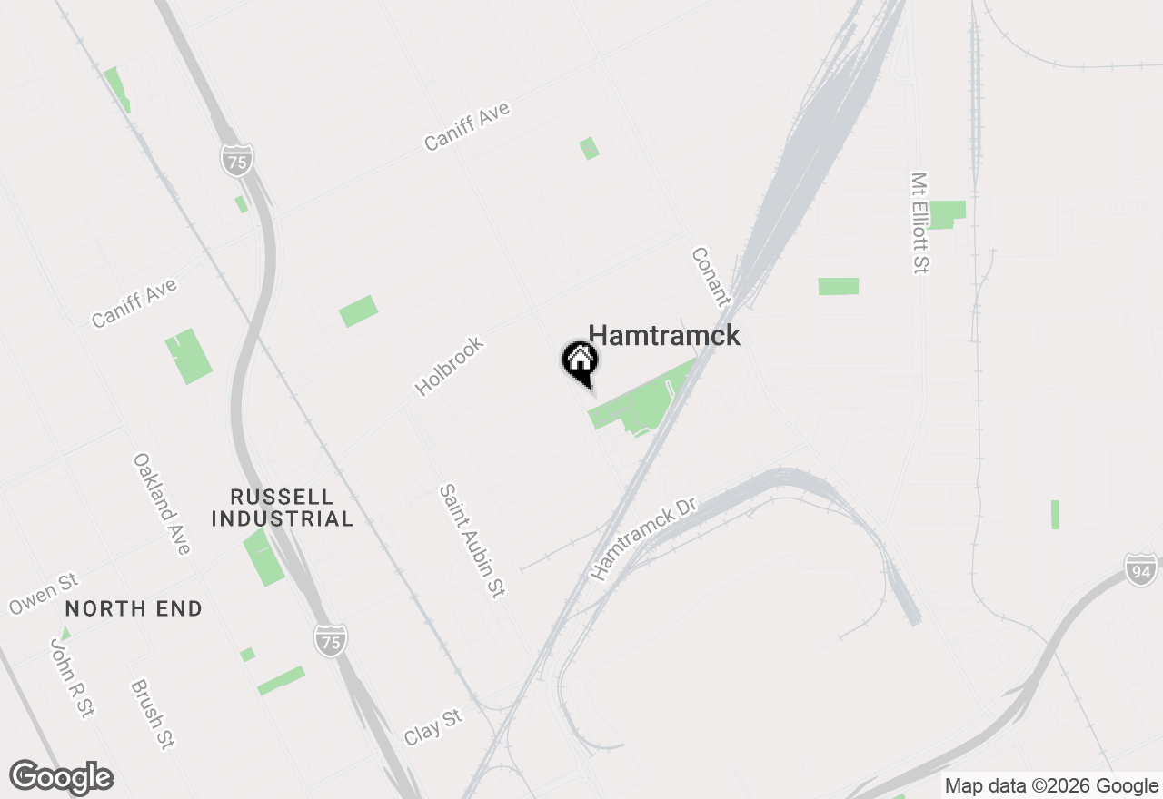 Map of 8820 Joseph Campau Street #3, Hamtramck, MI 48212