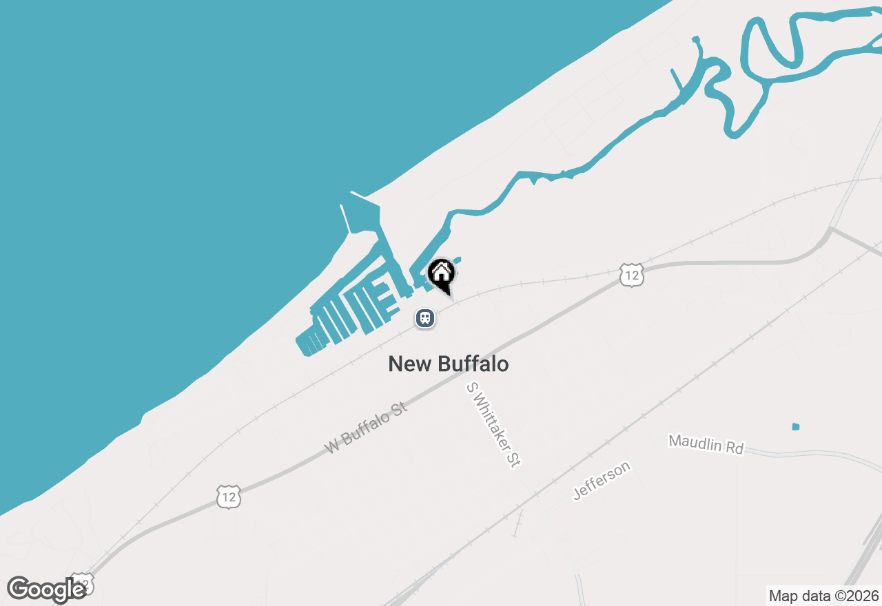 Map of 235 N Whittaker Street #30, New Buffalo, MI 49117