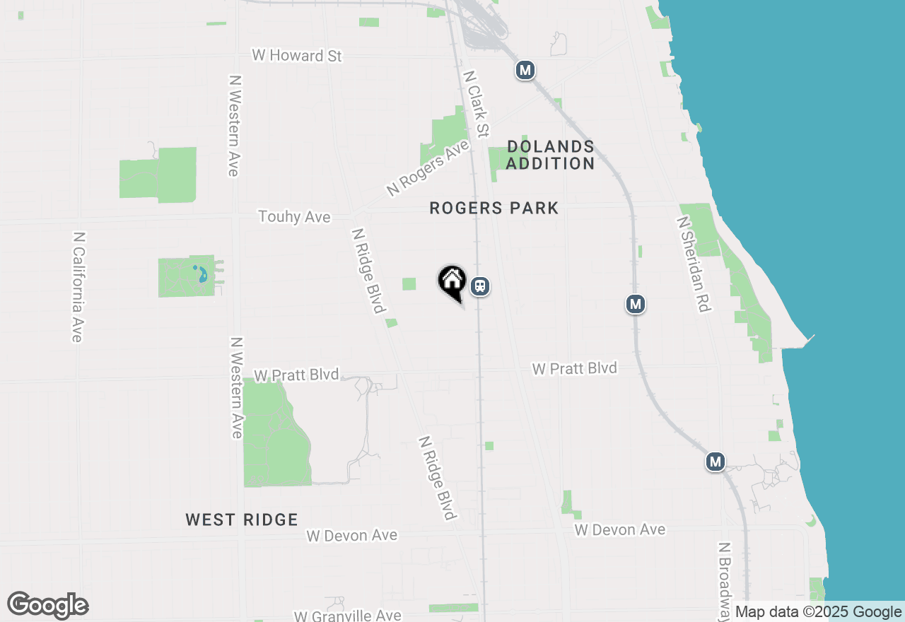 Map of 1830 W Morse Avenue, Chicago, IL 60626