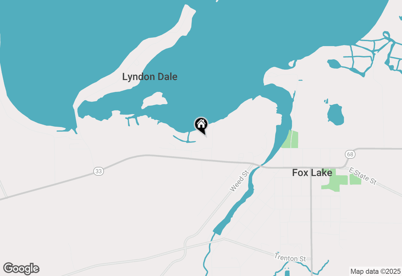 Map of 125 Linden Lane, Fox Lake, WI 53933