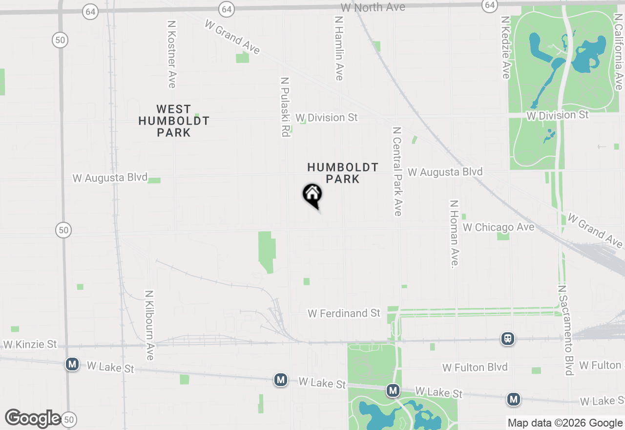 Map of 830 N Springfield Avenue, Chicago, IL 60651