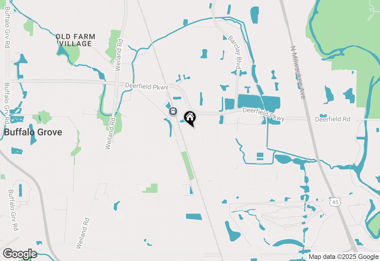 Map of 1510 Frank Avenue, Deerfield, IL 60015