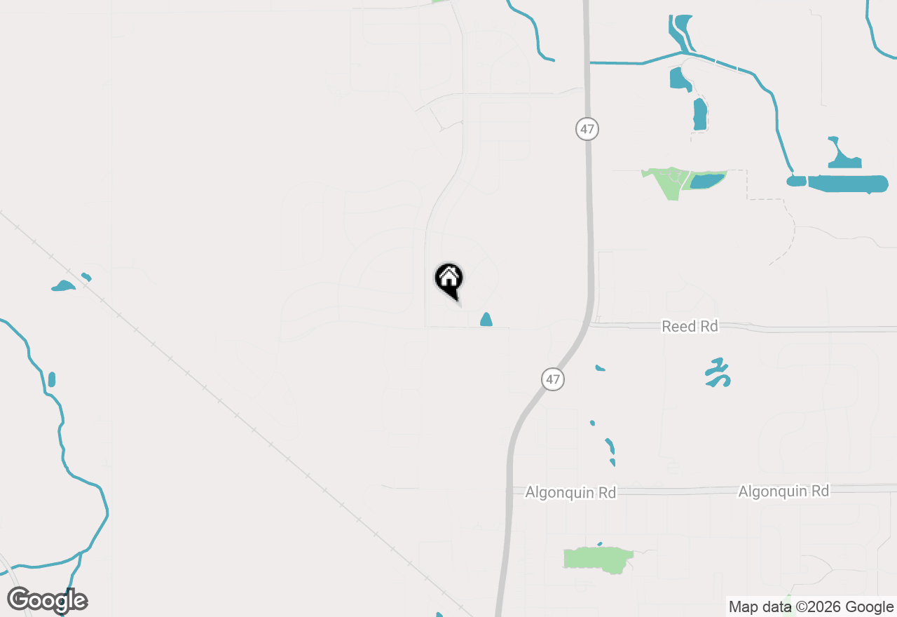 Map of 10011 Cummings Street, Huntley, IL 60142