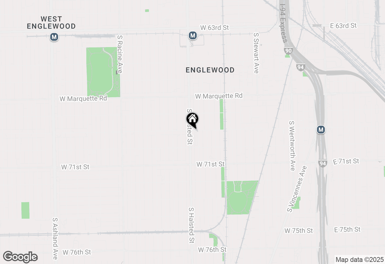 Map of 6901 S Halsted Street, Chicago, IL 60621